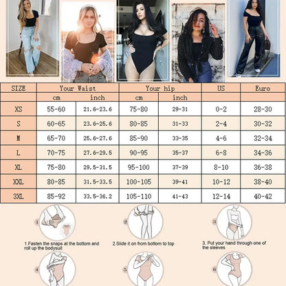 Elevate Your Silhouette with Our Sexy Ribbed One-Piece Bodysuit – Tummy Control & Open Crotch Design
